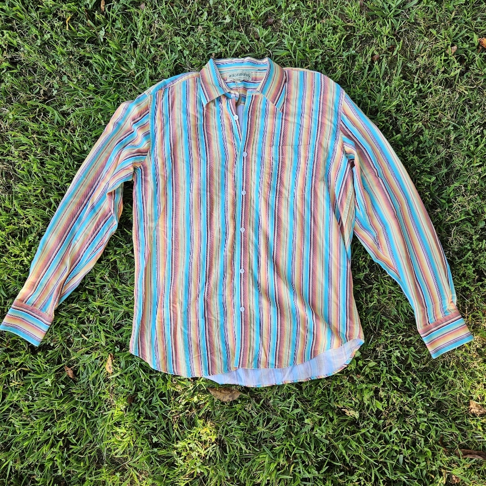 Vintage Men's Long Sleeve Button Up